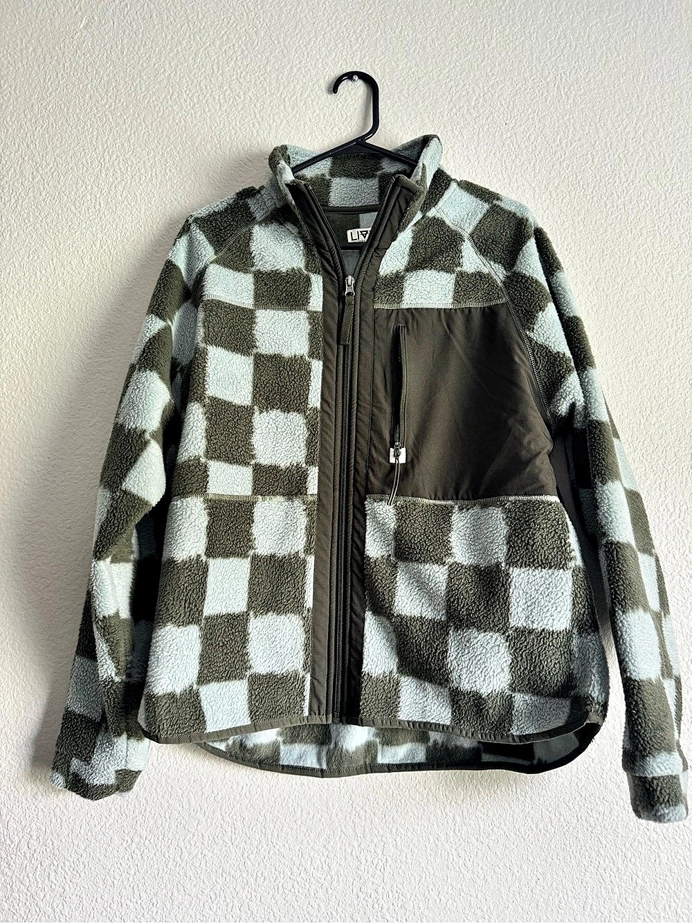 LIV Outdoor Checkered Fleece Jacket